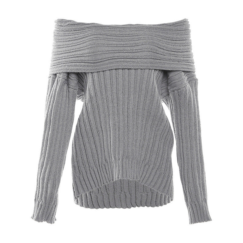SS Off-the-shoulder Sweater