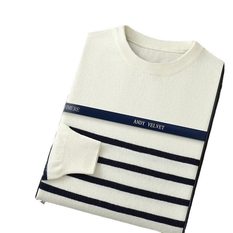 SS Men's Striped Sweater