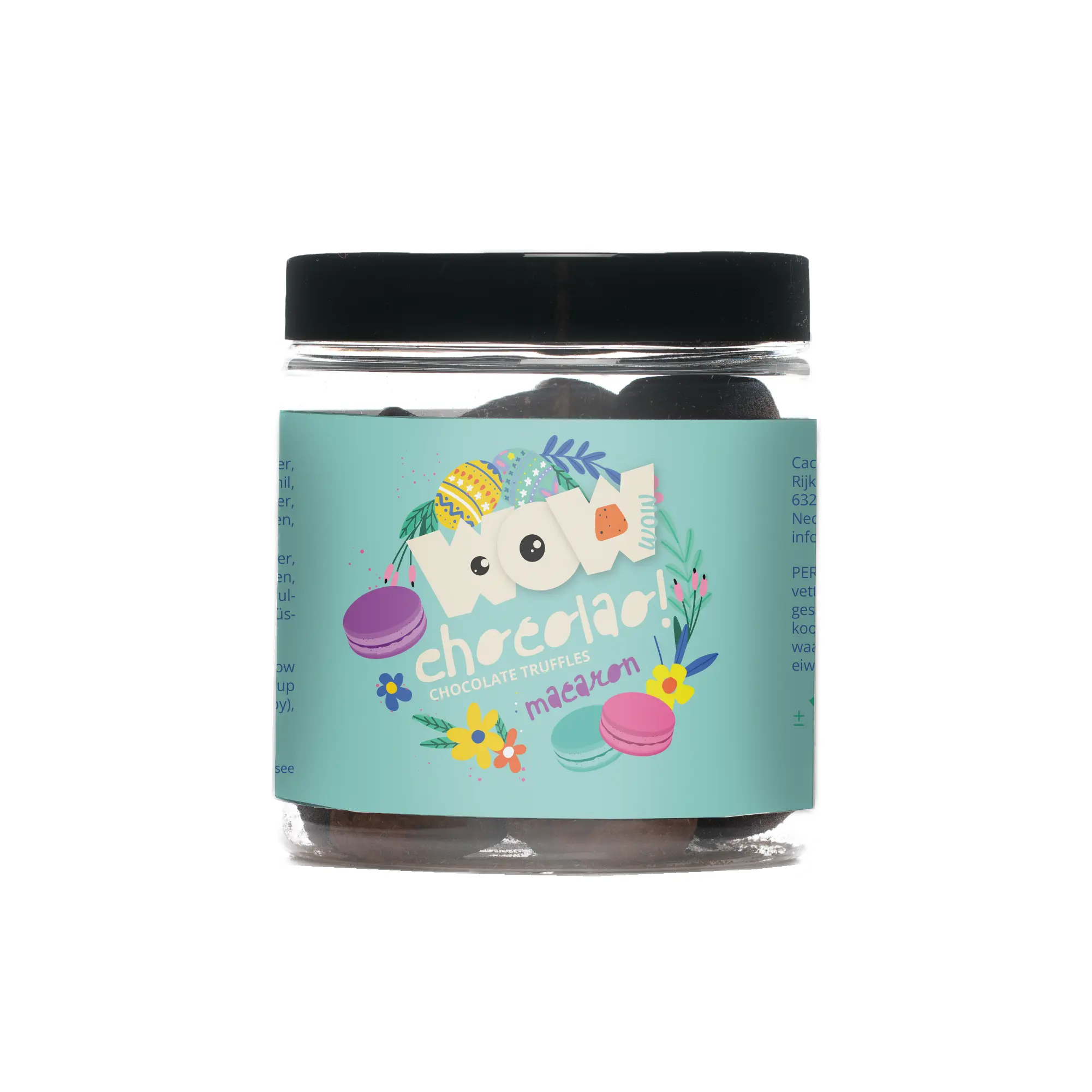 Macaron - Easter Chocolate Truffles - Gifting jar 130g