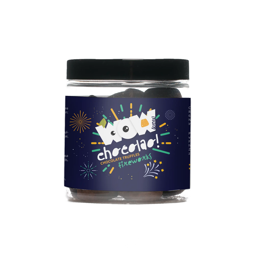 Popping Candy - New year chocolate truffles - Gifting jar 130g