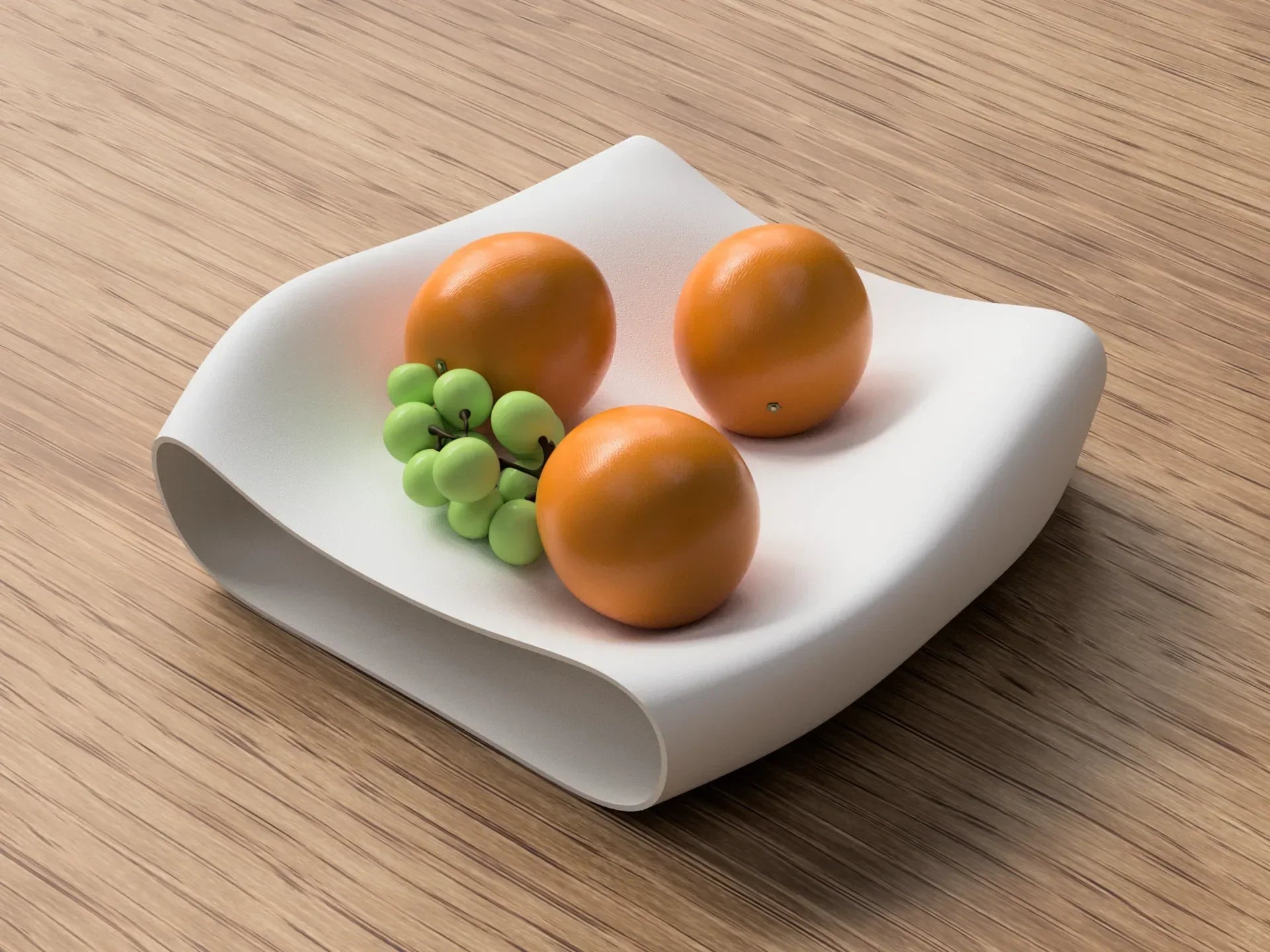 Moderne Fruitschaal