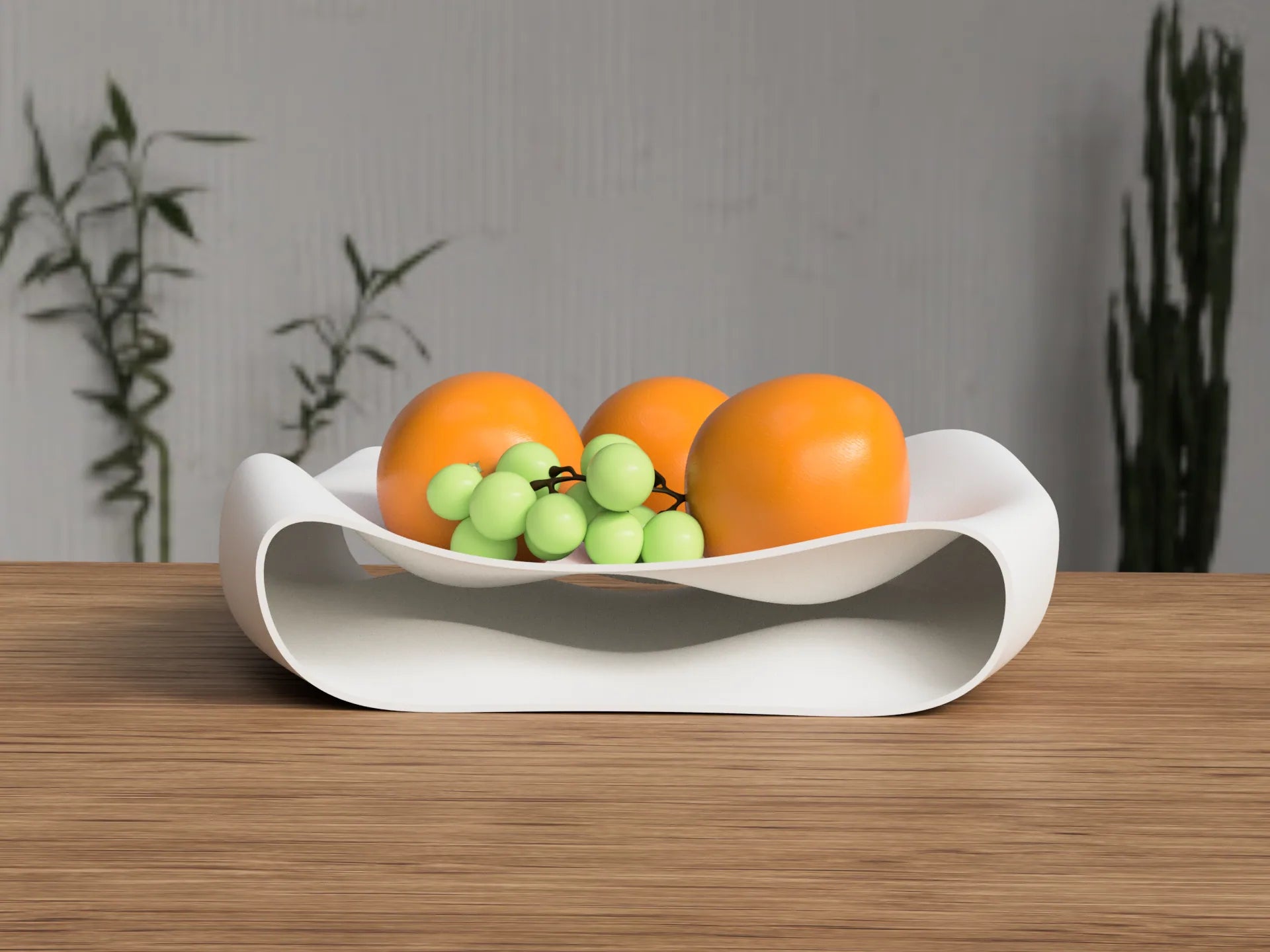 Moderne Fruitschaal