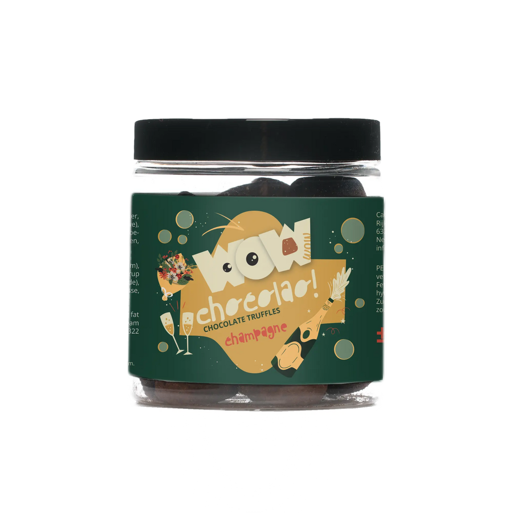 Champagne - Mother's day chocolate truffles - Gifting jar 130g