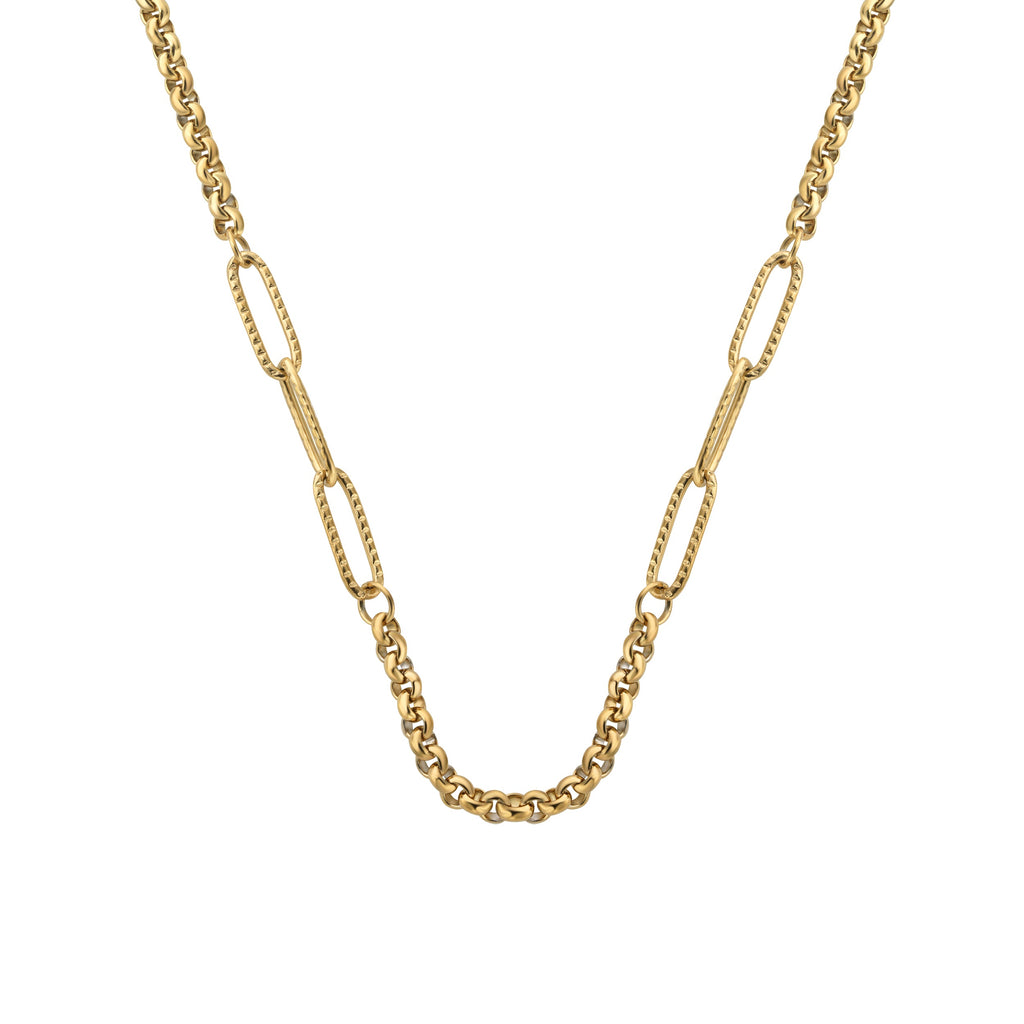 Passion necklace rosé gold