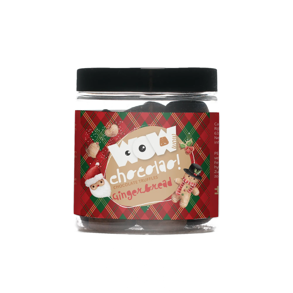 Gingerbread Chocolate Truffles - Christmas - Gifting Jar 130g