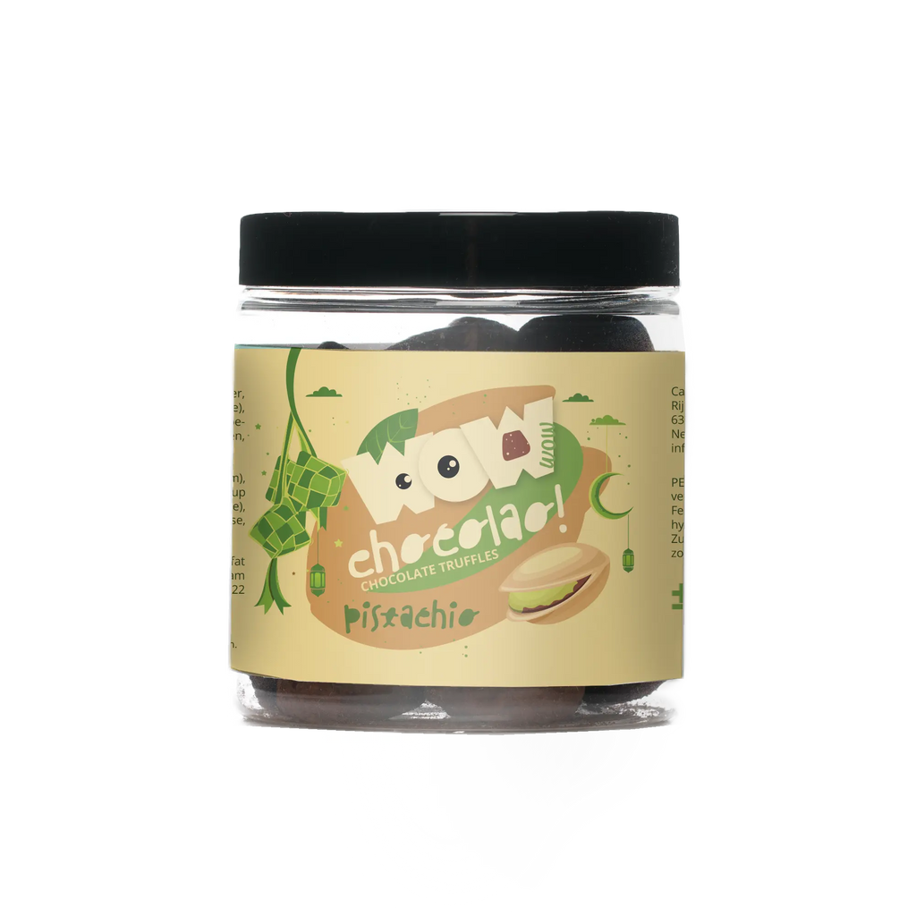 Pistachio - Eid Chocolate truffles - Gifting jar 130g