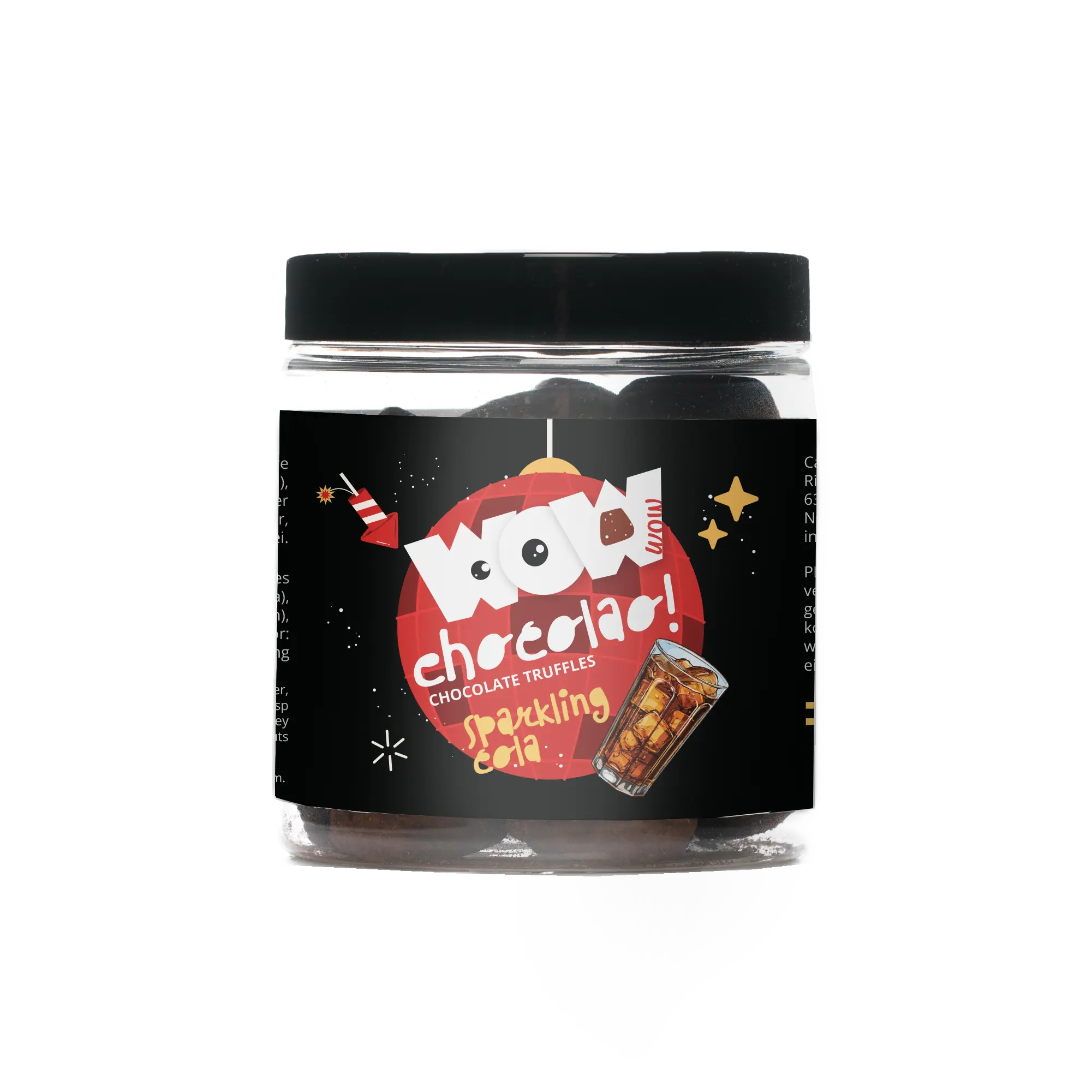 Sparkling cola chocolate truffles - Gifting jar 130g